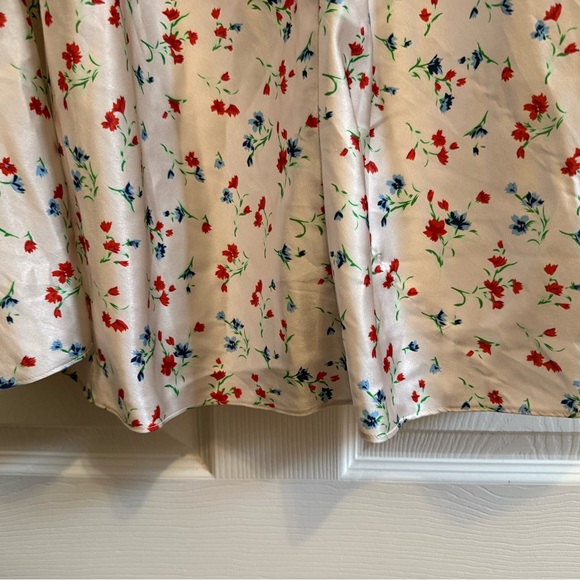 Bardot Olea Sleeveless Floral White Dress (size L) - Picture 8 of 9